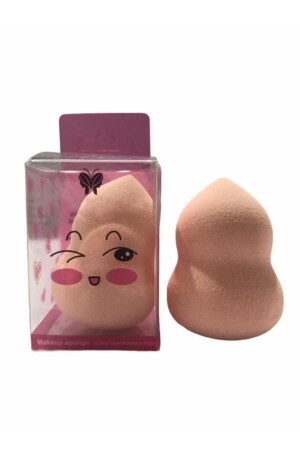 Teklı Profesyonel Armut Makyaj Sungerı Suda Şişer - Mt