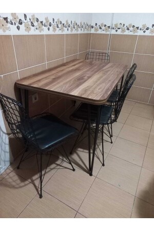 Tel Masa Sandalye Takımı - Asena Ece Güleşen