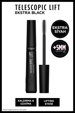 Telescopic Lift Extra Black Maskara - L'oreal Paris