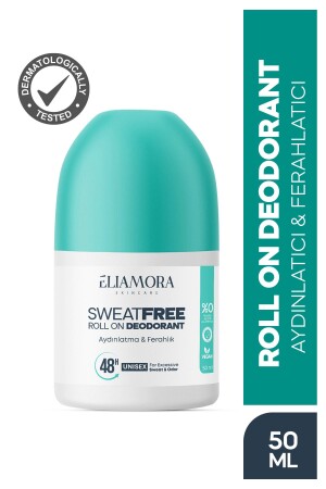 Ter Ve Koku Önleyici Roll-on Beyazlatıcı Etkili Vegan Içerik 50 Ml - Eliamora