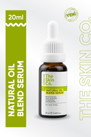 The Skin Co. %99-9 Doğal Yağ Karışımı Yoğun Nemlendirici & Aydınlatıcı Yüz Serumu 20 Ml - Görkito