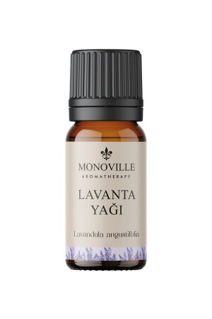 Tıbbi Lavanta Uçucu Yağı 10 ml %100 Saf ve Doğal (Lavender Essential Oil) - Monoville
