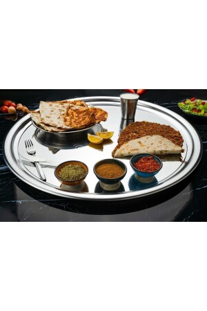 Tischtablett-Set aus Edelstahl Nr.: 7 Anzahl der Teile 1 TPS077 - BAYDURSAN