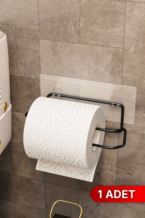 Toilettenpapierhalter, selbstklebender Toilettenpapier-Serviettenhalter, Toilettenpapier-Organizer, Badezimmer-Organizer, luxuriös - Bino