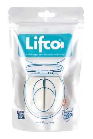 Toilettensitzhalter, antibakterieller Inhalt, 2 Stück, Lifco, 2 Stück - 5