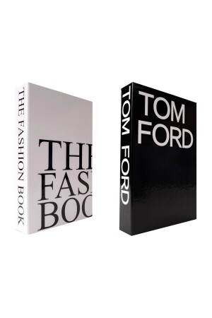 Tom Ford& Fashion Book Dekoratif Kitap Kutusu Set MHDSET - 1