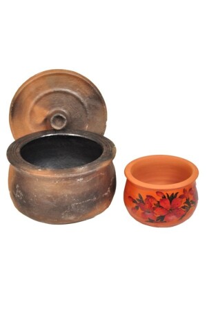 Ton-Auflauf für 8–10 Personen (1 Stück 1-Liter-Joghurttopf – 1 Stück Auflaufdeckel als Geschenk) 556 - SAMESA HEDİYELİK