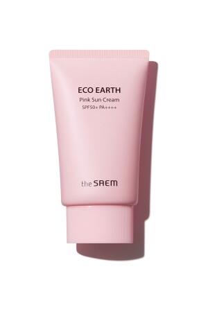 Ton Dengeleyici Işıltı Veren Güneş Kremi 50 gr - Eco Earth Pink Sun Cream SPF 50+ ve PA++++ EAPSC - 4