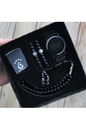 Touchscreen-Herrenarmbanduhr, Feuerzeug-Gebetskette und Armband-Set wessçift0315 - wesscollection