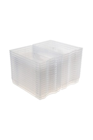 Transparente Damen-Schuhbox Classic 25 Stück 5362 - Tuğbasan