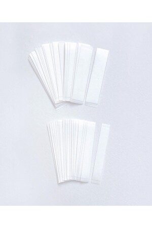 Transparentes doppelseitiges Low-Cut-Klebeband (Kragen- und Kleidungsband) 1. 25x7. 5cm 55001 - 6