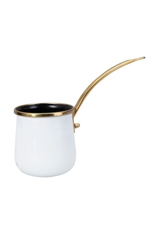 Troy Orta Boy Cezve Beyaz - Emsan