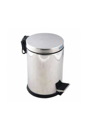 Tuvalet Banyo Mutfak İçin 3 Litre Pedallı Çöp Kovası Paslanmaz Çelik Çöp Kutusu UGR34 - Uğur