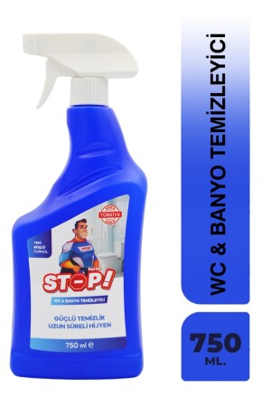 Tuvalet-WC ve Banyo Temizleyici - STOP Forte