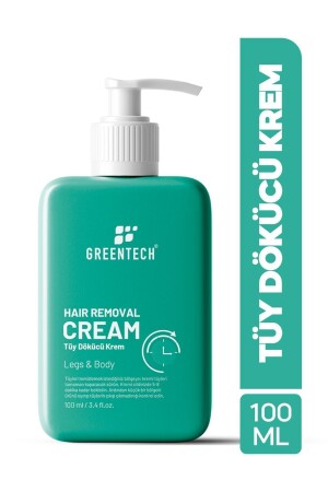 Tüy Dökücü Krem Tüm Ciltler 100 ml - Greentech