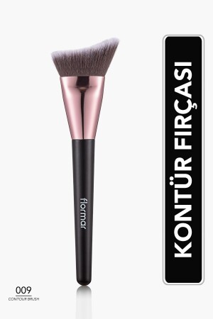Ucu Eğimli Elips Kontür Fırçası - Contour Brush - 009 - 8690604597741 - Flormar