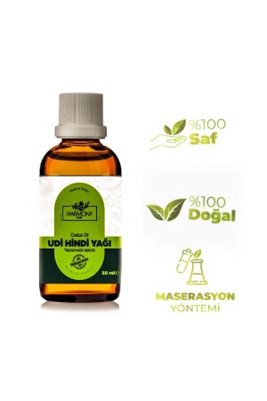Udi Hindi Yağı 50 ml Doğal Ve Saf Udi Hindi Yağı ( Costus Oil ) - Harmonyplus
