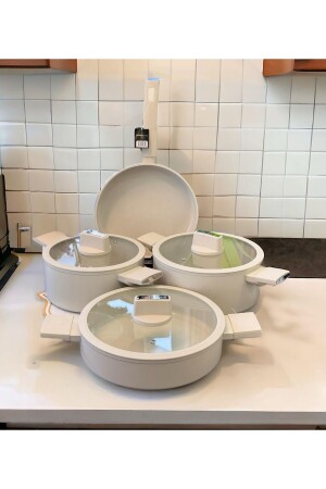 Ultimate Pro 7-teiliges Kochgeschirrset mit Griff - Onedekor