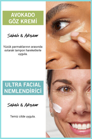 Ultra Facial Cream & Avokadolu Göz Kremi Favori Nem Ikilisi Seti TTR01312 - 3