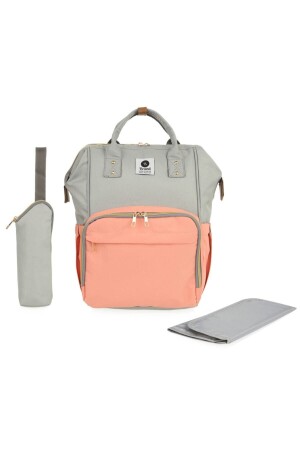 Unisex Gri Anne Ve Bebek Bakım Çantası 036 - brandbaby