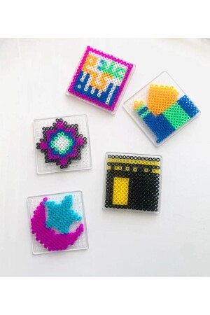 Ütüyle Yapışan Boncuk Ramazan Bayram Hediyelik Hobi Sanat Paketi - Hama