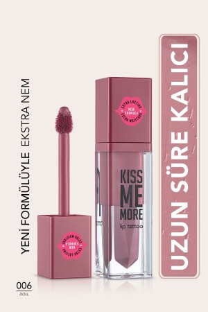 Uzun Süre Kalıcı Mat Ruj - Kiss Me More-006 Doll-8682536040679 - Flormar