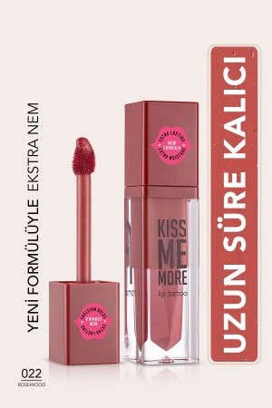 Uzun Süre Kalıcı Mat Ruj - Kiss Me More-022 Rosewood-8682536040891 - Flormar