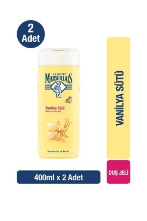 Vanilya Sütü Duş Jeli 400 Ml X 2 Adet - Le Petit Marseillais