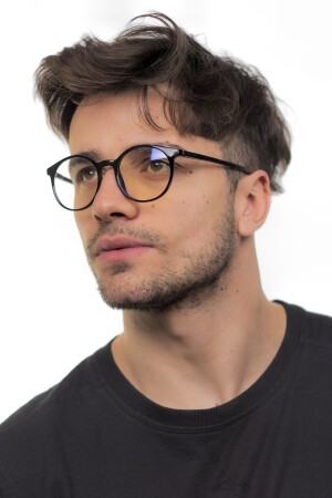 Vanir Unisex Schwarz Blaulicht Schutzbrille (Computer-Bildschirmbrille) Heramanoptik - LUNOX