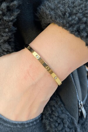 Vergoldete Cartier-Stahlhandschellen für Damen - Ressia