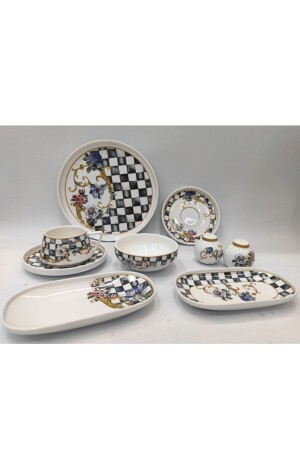 Victoria 32-teiliges Frühstücksset für 6 Personen dop13921982igo - Emsan