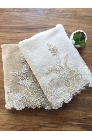 Violet Kadife Havlu Seti CBVİO - Çeyiz Bahçesi