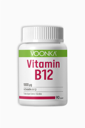 Vitamin B12 1000 Mcg 90 Tablet 8680807008335 - 1