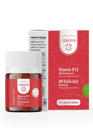 Vitamin B12- Folik Asit B9-Metilkobalamin-Metilfolat vitamin - 1
