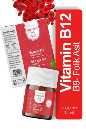Vitamin B12- Folik Asit B9-Metilkobalamin-Metilfolat vitamin - 2