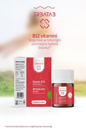 Vitamin B12- Folik Asit B9-Metilkobalamin-Metilfolat vitamin - 4