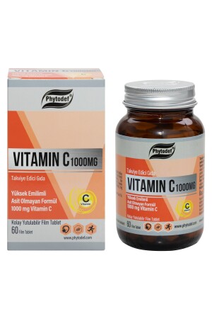 Vitamin C 1000 Mg - 60 Tablet PHYTDFCLLGNTBLT-83 - 5