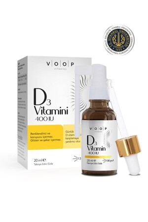 Vitamin D3 400 IE Sprühtropfen 20 ml 121 - 1