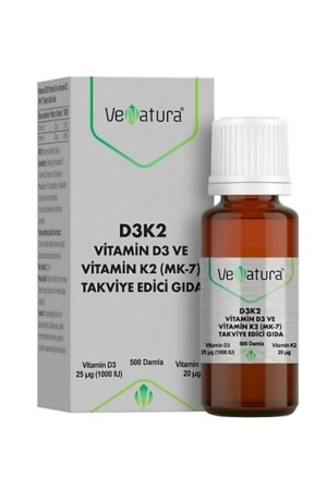 Vitamin D3 K2 Damla 20 ml 524 - 1