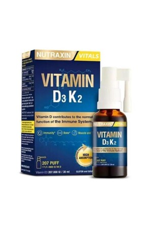Vitamin D3k2 30 ml 8680512631590 - 1