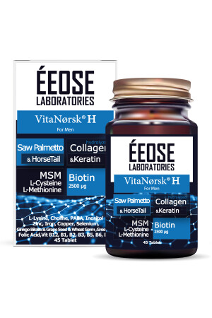 Vitanorsk H For Men (saç Dökülmesine Karşı, 45 Tablet) TM.EOS.00045 - 1