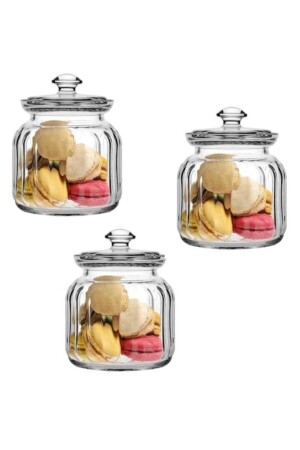 Viva Glasgefäß 900 cc 3er-Pack Fma05051 PSBHC96374 - Paşabahçe