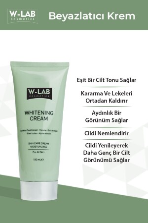 W-lab Beyazlatıcı Krem 100 Ml - W-Lab Kozmetik