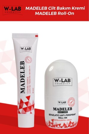 W Lab Madeleb Creme + W Lab Roll-On Set - W-Lab Kozmetik