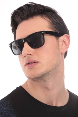 Wayfarer Eğimli Siyah Unisex, style - STAOOM