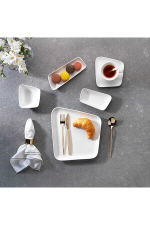 Weekend Kahvaltı Takımı-36 Parça-beyaz02 1S7911-02001-BYZ02 - Schafer