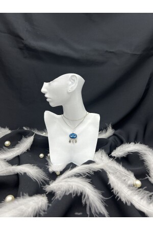 Weiße dekorative Schmuckschaufensterpuppe (20 cm) - Genel Markalar