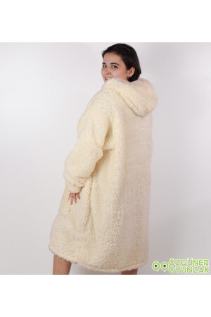 Welsoft Peluş Polar Giyilebilir Battaniye Pijama giyilebilir003 - 5