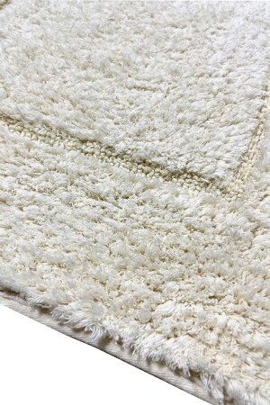 Wolle Ekru Cotton 2 Li Set Banyo Halısı %100 Doğal Organic Pamuk , Yıkanabilir. 8683264339974 - 2