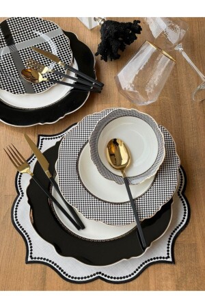 Yemek Takımı Kamina 24 Parça 6 Kişilik AYM-121 - ROSSEV